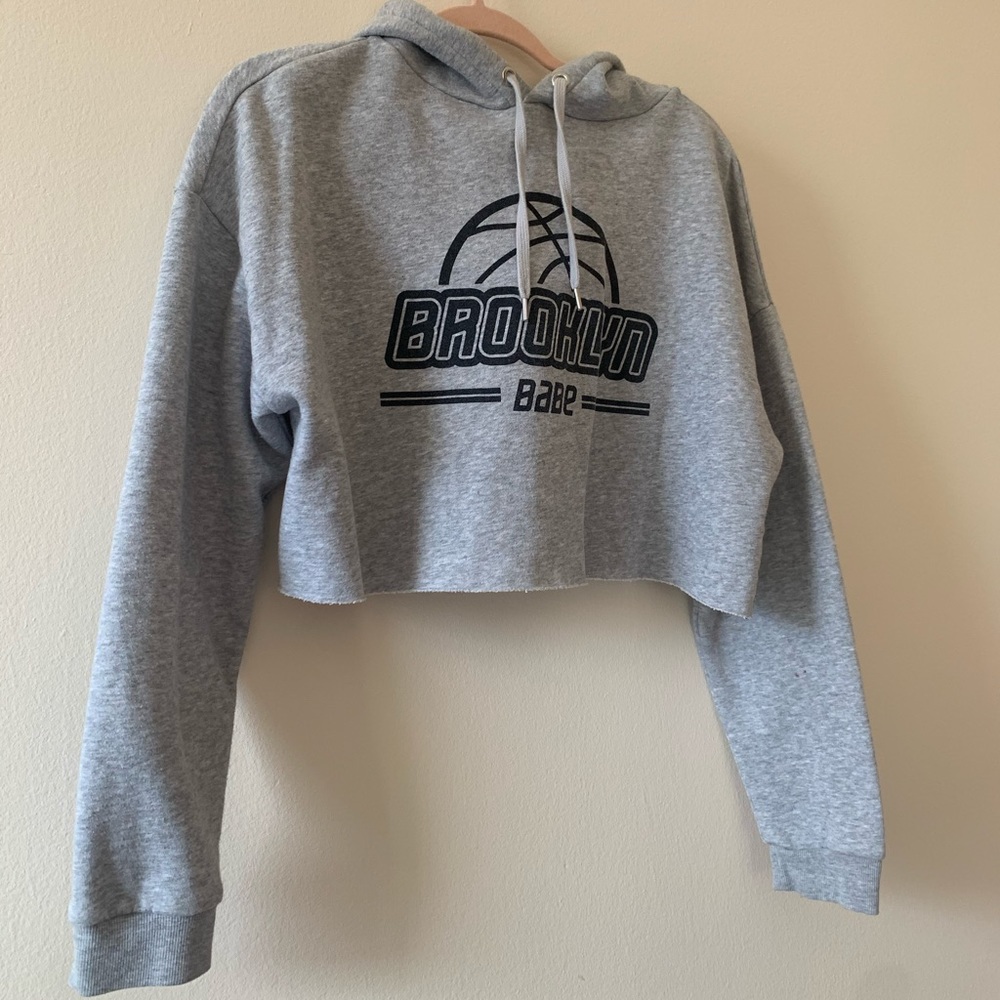 Cropped hoodie - Brooklyn Babe